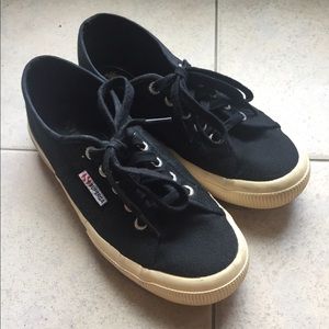Superga Classic Black Sneakers